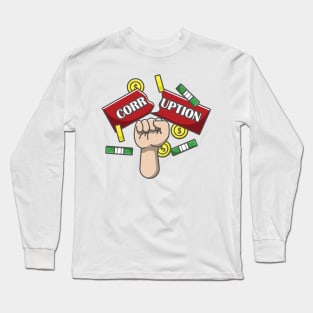 ANTI CORRUPTION Long Sleeve T-Shirt